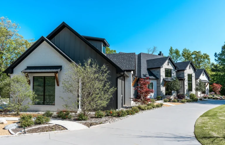 Interior finishes in a custom home by Goforth Custom Builders