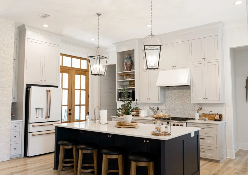 Custom kitchen and quality interior finishes in a Hallsville home